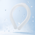 ChillLoop neck cooling ring hero shot with frost and ice crystals